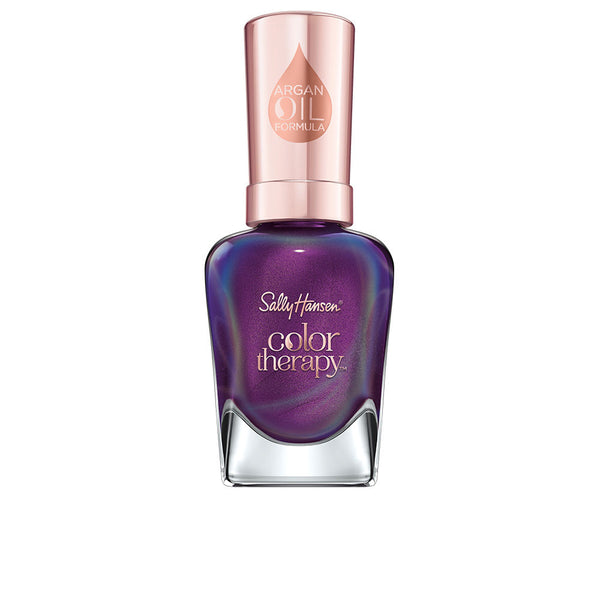 Color therapy sheer color and care polish #402-plum euphoria 14.7 ml - SALLY HANSEN