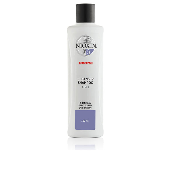 Sistema 5 - shampoo - kemiallisesti käsitellyille ja heikentyneille hiuksille - vaihe 1 300 ml - NIOXIN