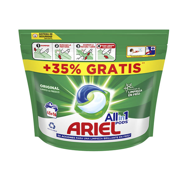 Ariel pods original 3in1 -pesuaine 61 kapselia - ARIEL