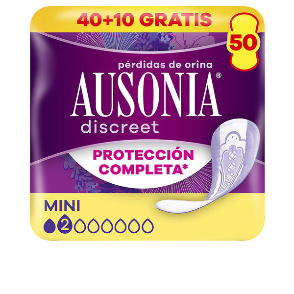 Ausonia Discreet Mini Incontinence Pads 50 Units
