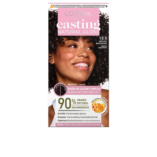 Casting natural gloss #123-negro brownie 180 ml - L'ORÉAL PARIS