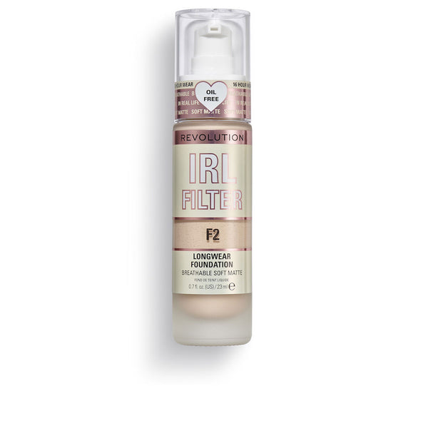 Irl filter pitkäkestoinen meikkivoide #f2 23ml - REVOLUTION MAKE UP