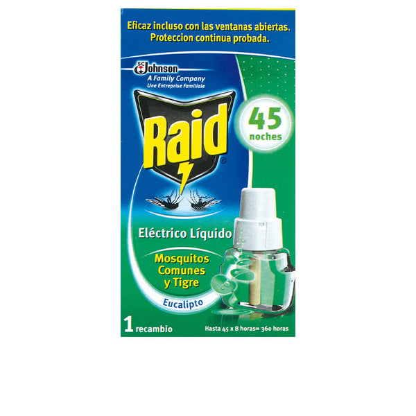 Eucalyptus anti-mosquito protection täyttöpakkaus 45 yötä - RAID