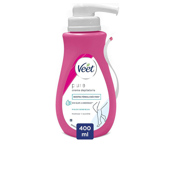 Pure shower karvanpoistovoide herkälle iholle 400 ml - VEET