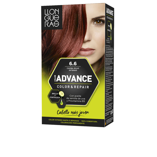 Color advance #6,6-intensiivinen punainen mahonki 1 kpl - LLONGUERAS