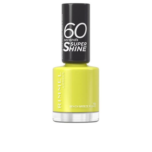 60 seconds super shine kynsilakka #155-beach breeze please 8 ml - RIMMEL LONDON