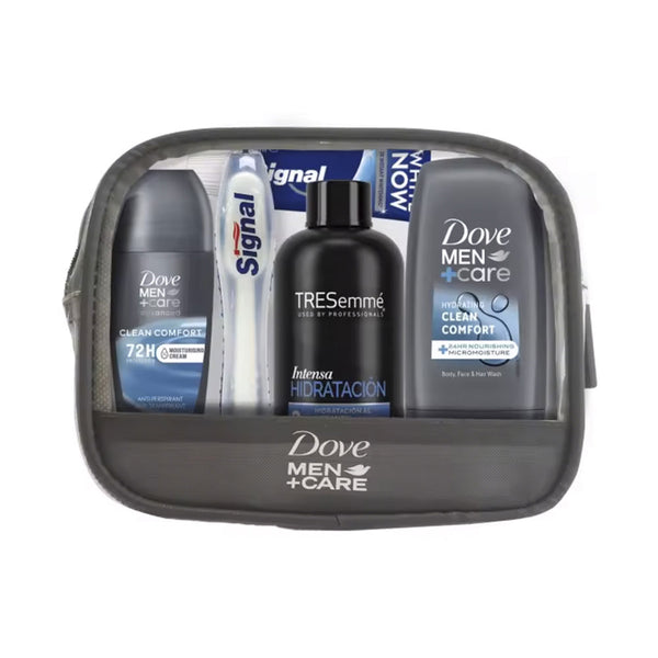 Men'S Travel Toiletry Bag Case 5 Pcs