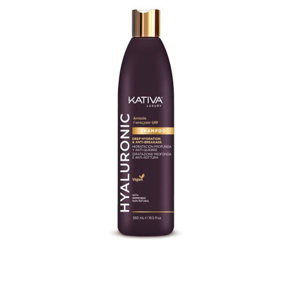 Hyaluronic keratiini & koentsyymi q10 shampoo 550 ml - KATIVA