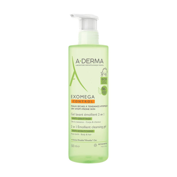 Exomega Control Emollient Gel 2In1 500 Ml