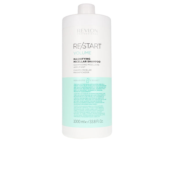 Re-start volyymina kasvattava shampoo 1000 ml - REVLON