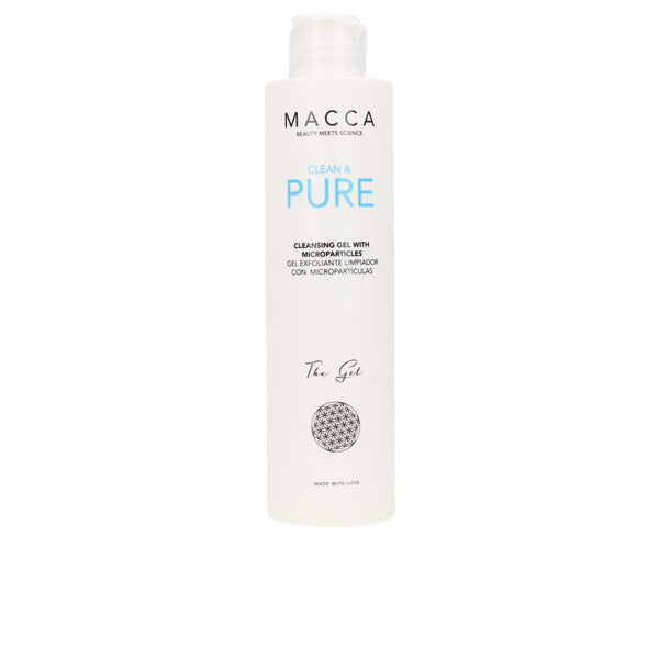 Clean & pure puhdistusgeeli mikropartikkeleilla 200 ml - MACCA