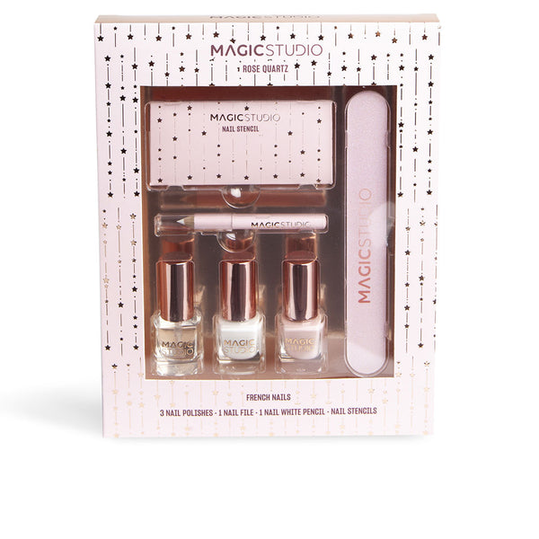 Rose quartz french nails lot 6 kpl - MAGIC STUDIO