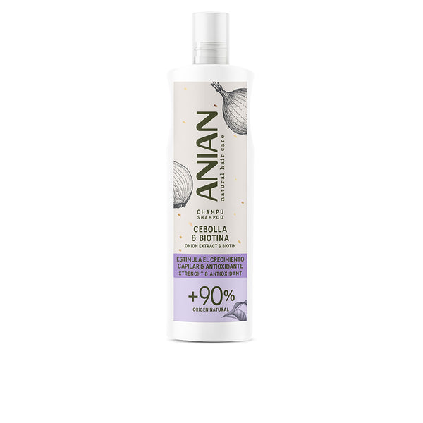 Onion & biotin antioksidantti & stimuloiva shampoo 400 ml - ANIAN
