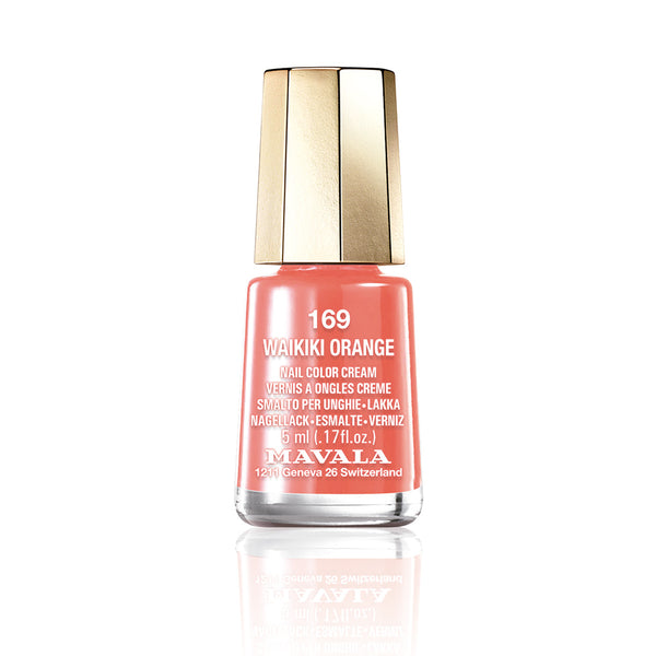 Nail color #169-waikiki oranssi - MAVALA