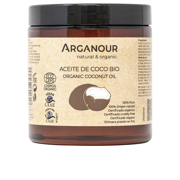 Coco öljy 100% puhdas 250 ml - ARGANOUR