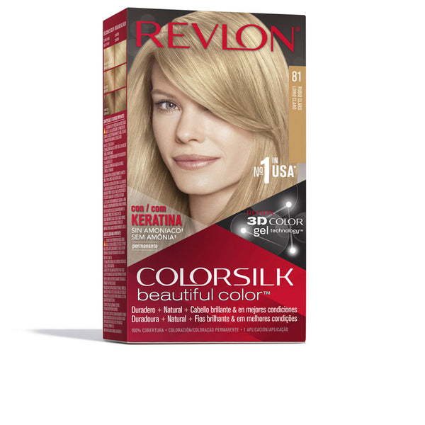 Colorsilk väriaine #81-kirkas erittäin vaalea blondi 1 u - REVLON MASS MARKET