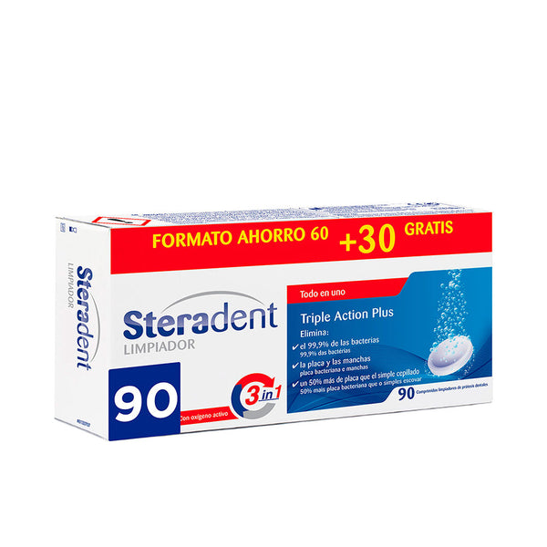 Triple acción tabletit 90 kpl - STERADENT