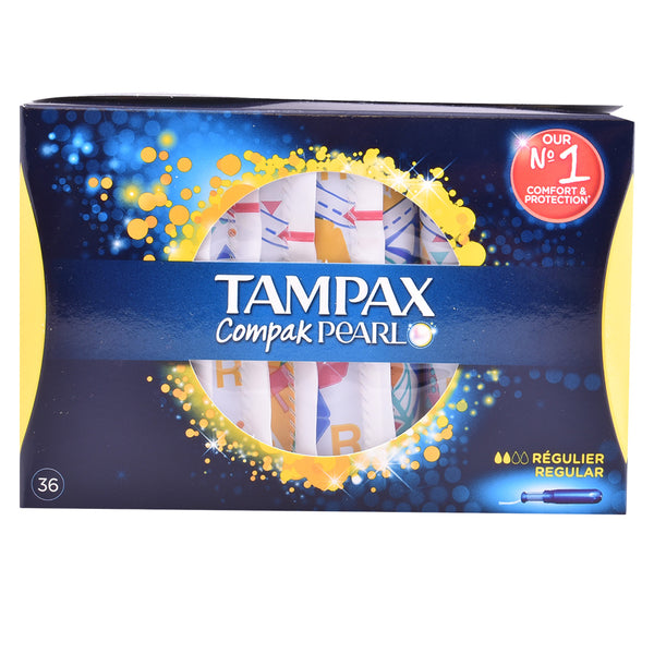 Tampax pearl compak tamponi regular 36 kpl - TAMPAX
