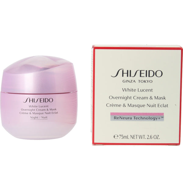 White lucent overnight cream & mask 75 ml - SHISEIDO