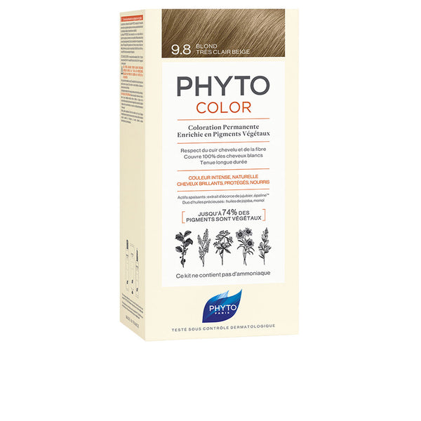 Phytocolor #9.8-vaalea beige-rubio 4 u - PHYTO