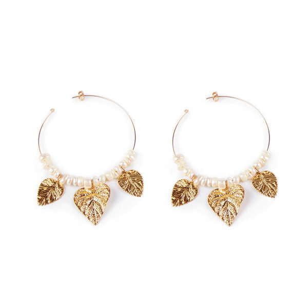 Crown 4Cm Earrings #Gold Glitter 1 U