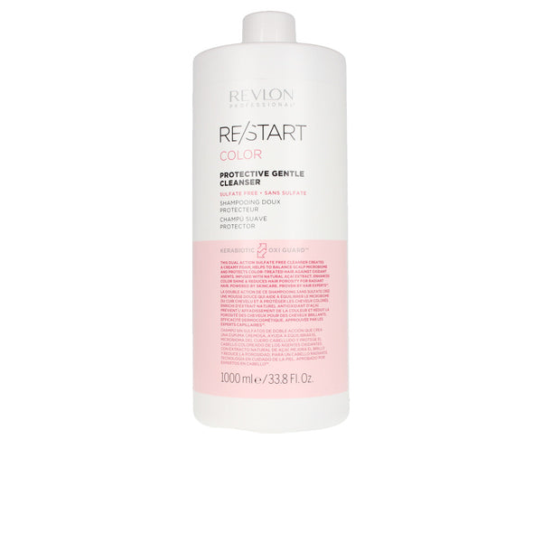 Re-start värin suojaava hellävarainen puhdistusaine 1000 ml - REVLON