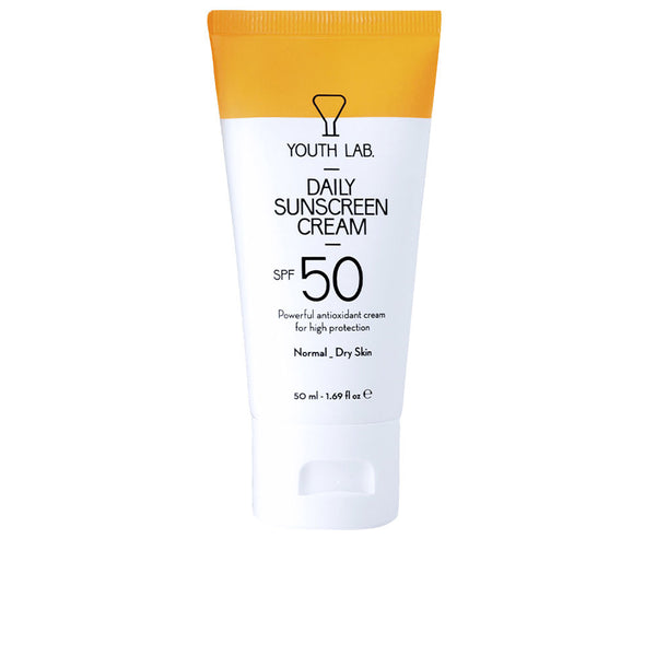 Daily sunscreen cream normaali-kuivalle iholle spf50 50 ml - YOUTH LAB