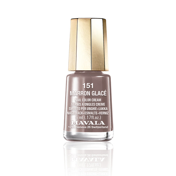 Nail color #151-marron glace - MAVALA