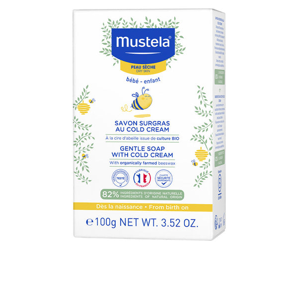 Baby-child cold cream nutriprotector superfat saippua 100 gr - MUSTELA