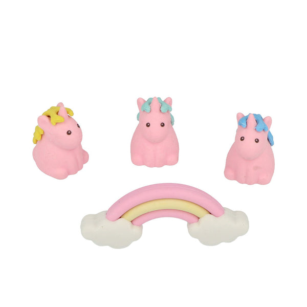 Unicorn erasers 4 u - INCA