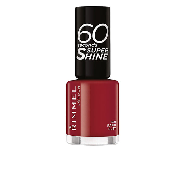 60 seconds super shine kynsilakka #320-rapid ruby 8 ml - RIMMEL LONDON