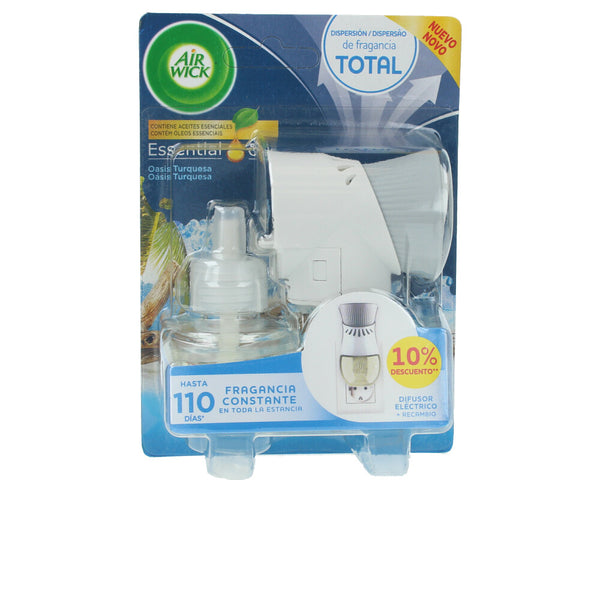 Air-wick sähköinen ilmanraikastin, täydellinen #oasis turquesa 19 ml - AIR-WICK