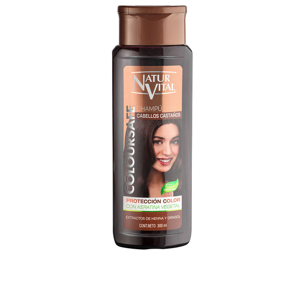 Champú color ruskea 300 ml - NATUR VITAL