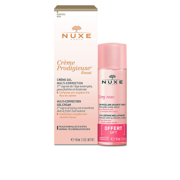 Crème prodigieuse boost gel multi-corrección pakkaus 2 kpl - NUXE