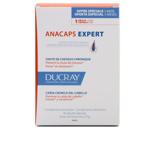Anacaps expert reaktionaalinen hiustenlähtölisä 90 kapselia - DUCRAY
