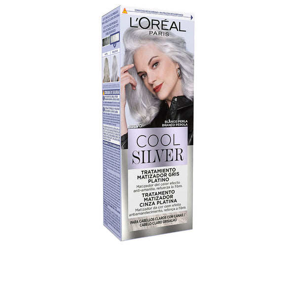 Cool Silver Platinum Gray Toning Treatment #Pearl White 1 U