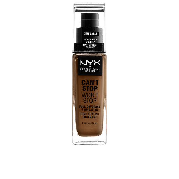 Can'T Stop Won'T Stop Full Coverage Foundation #Deep Sable