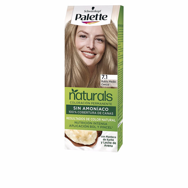 Palette natural väriaine #7.1-keskivaalea tuhka 1 kpl - PALETTE