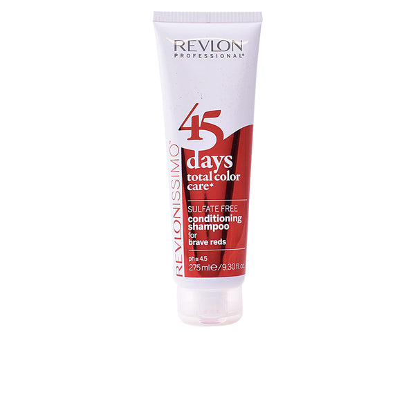 45 days hoitoaine shampoo brave reds 275 ml - REVLON