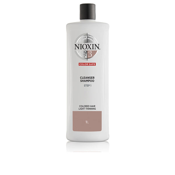 Sistema 3 - shampoo - värjätty hieman heikentynyt hiukset - vaihe 1 1000 ml - NIOXIN