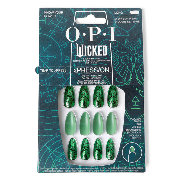 Opi Xpress/On - Wicked Collection - Artificial Nails #Know Your Power 30 U