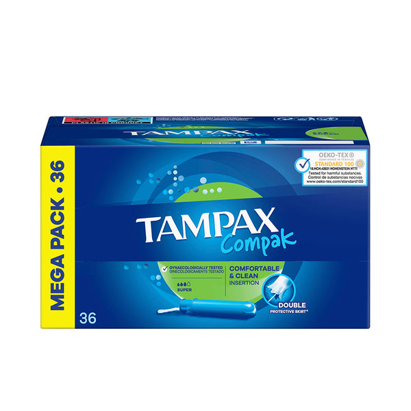 Tampax compak tamponi super 36 kpl - TAMPAX