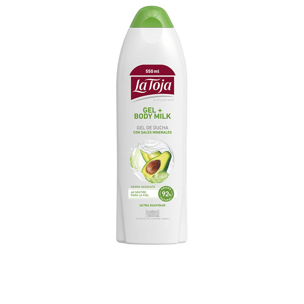Avocado suihkugeeli + voide 550 ml - LA TOJA