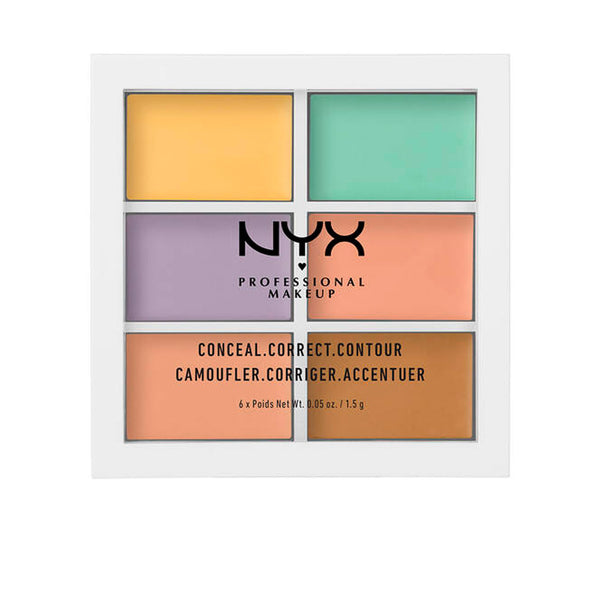 Conceal correct contour paletti 6 x 1,5 gr - NYX PROFESSIONAL MAKE UP