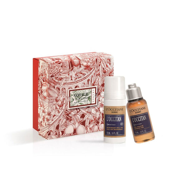 L'Occitan Shaving Kit Case 2 Pcs
