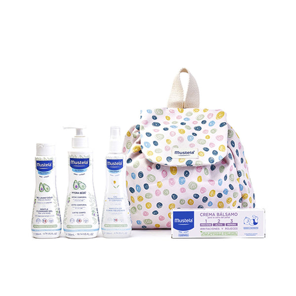 Baby-child reppu pilkkukuosi kotelo 5 kpl - MUSTELA