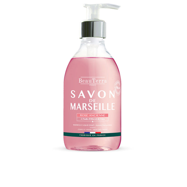 Marseille antique rose saippua 300 ml - BEAUTERRA