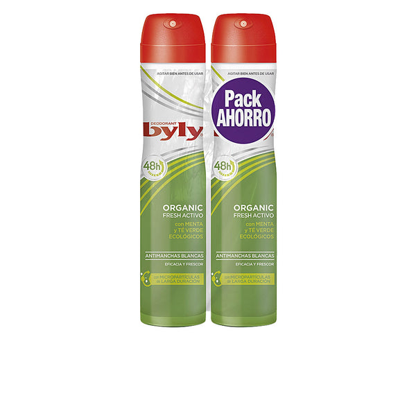 Organic extra fresh deo vapo lot 2 x 200 ml - BYLY