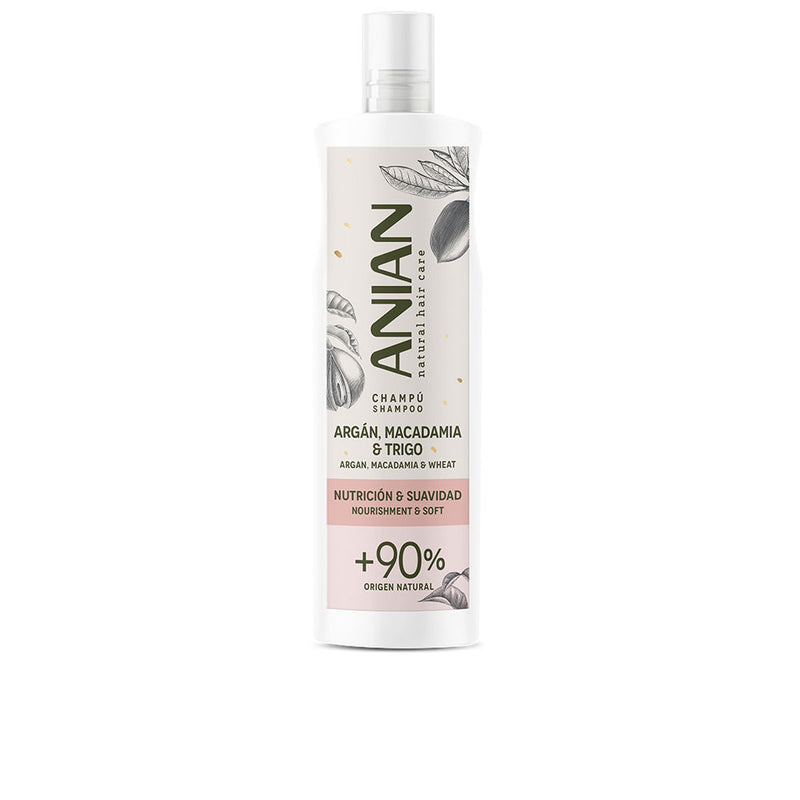 Anian Argán ravitseva ja pehmeä shampoo 400 ml | Vuodevaatteet.fi