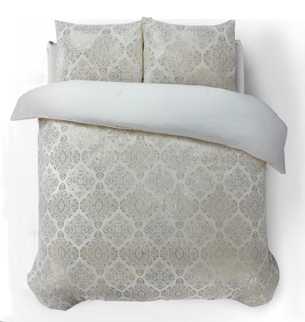 Pussilakanasetti Glamour Flanel Art Foil Kerma